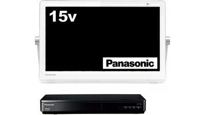 楽天市場】panasonic ポータブルテレビ un－15ctd9－wの通販
