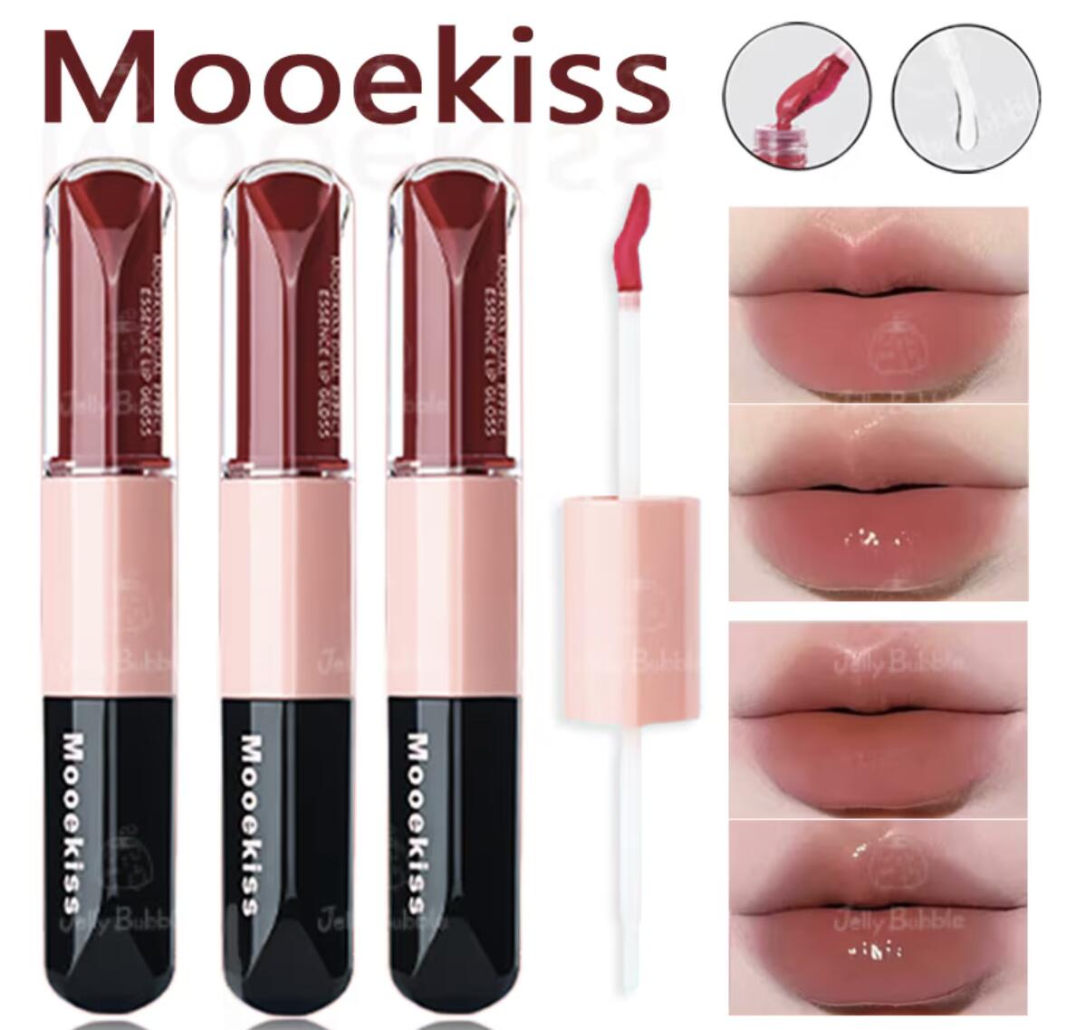 楽天市場】即日発送 Mooekiss 2in1 双頭リップ 口紅 マットリップ