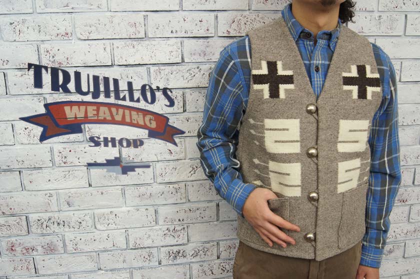 楽天市場】TRUJILLO'S Chimayo Rug Vest トルフィリオス チマヨ ラグ