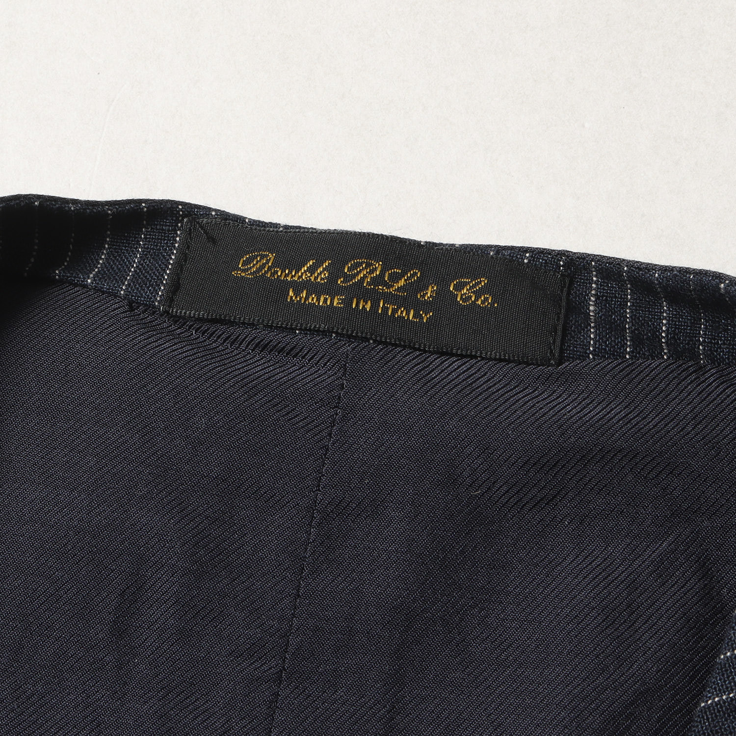 楽天市場】RRL ダブルアールエル ベスト サイズ:S インディゴ リネン