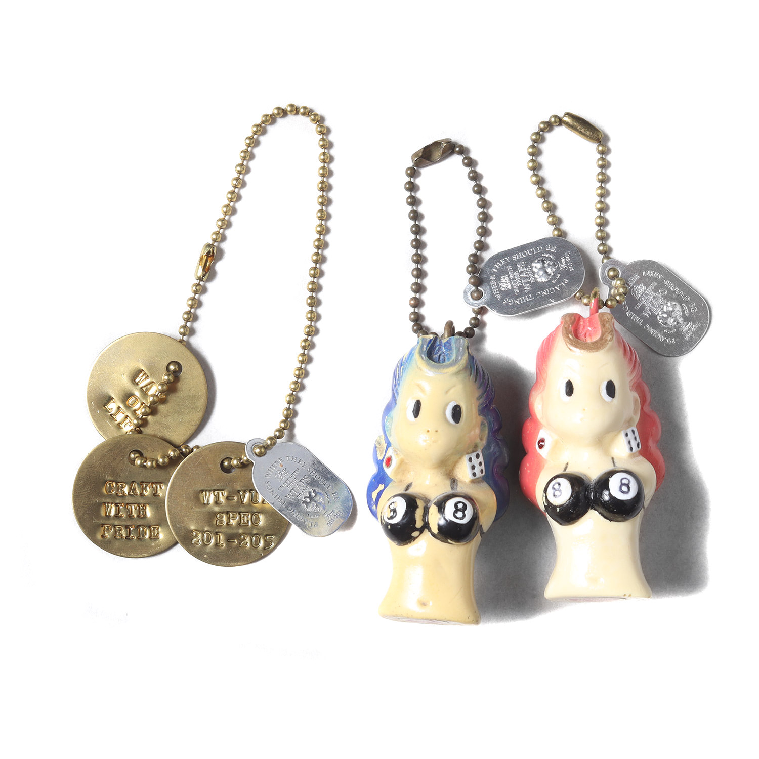 楽天市場】WTAPS ダブルタップス MASA SCULP キーホルダー 2種