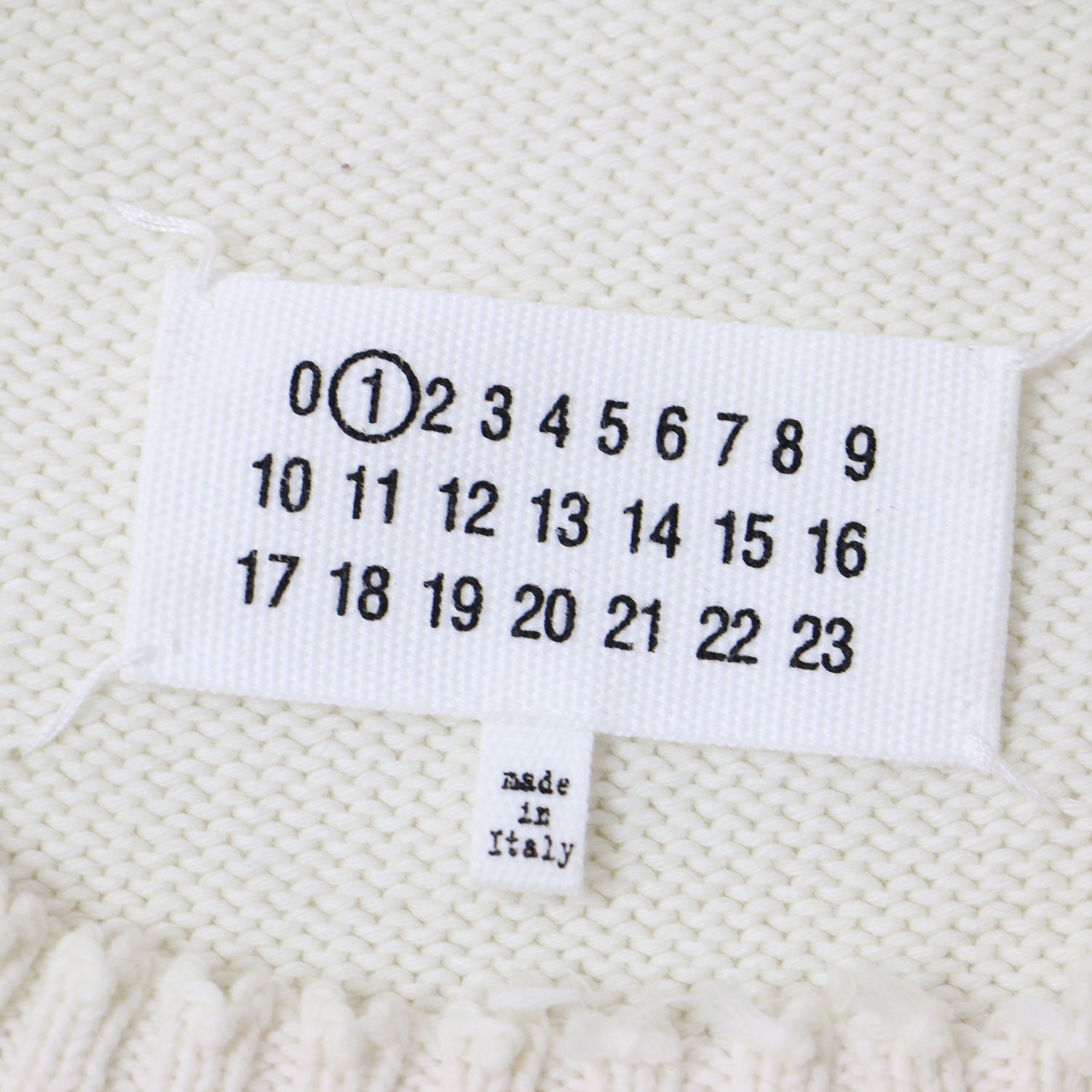 楽天市場】Maison Margiela メゾン マルジェラ ニット ホワイト 白