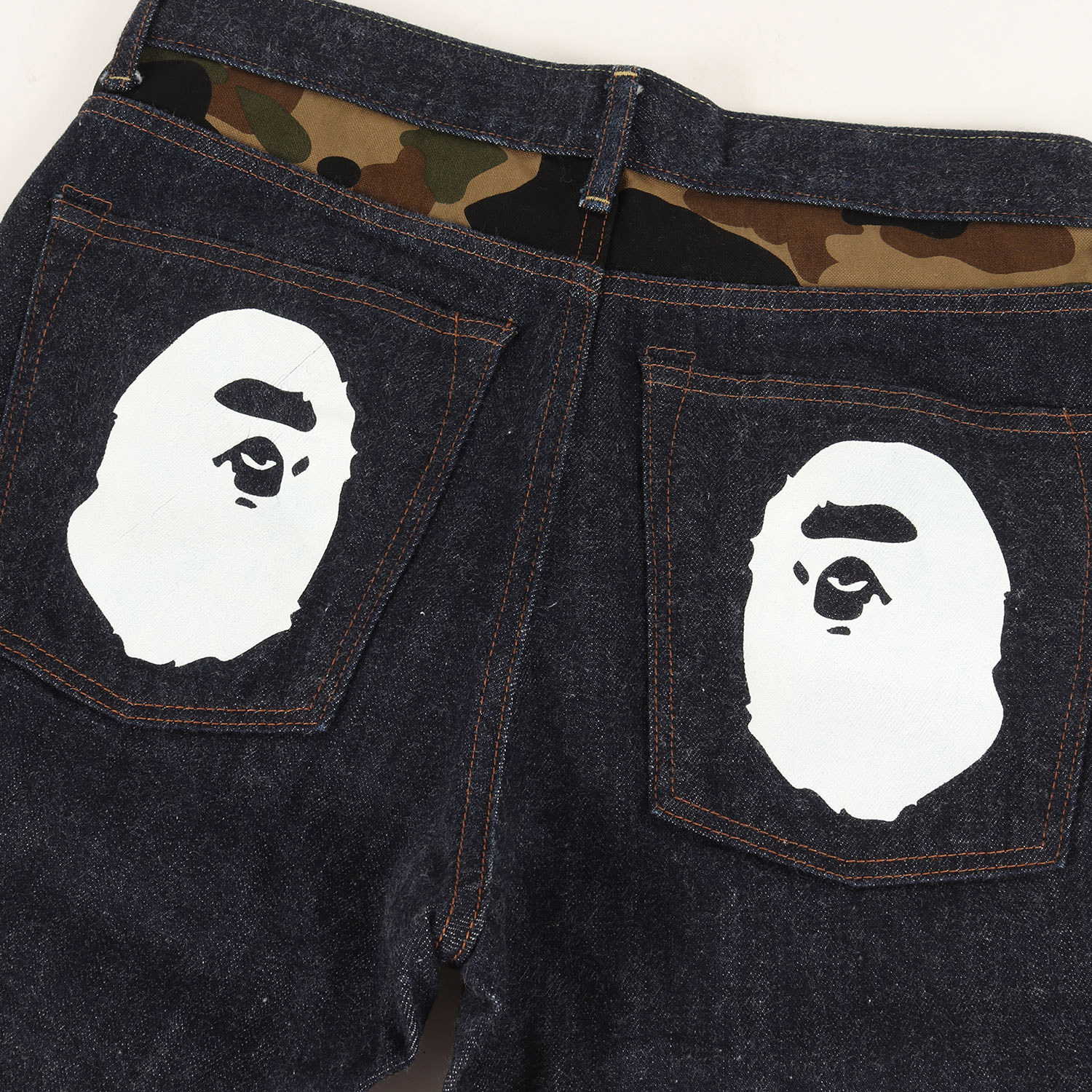 楽天市場】A BATHING APE ア ベイシング エイプ パンツ サイズ:S 猿顔