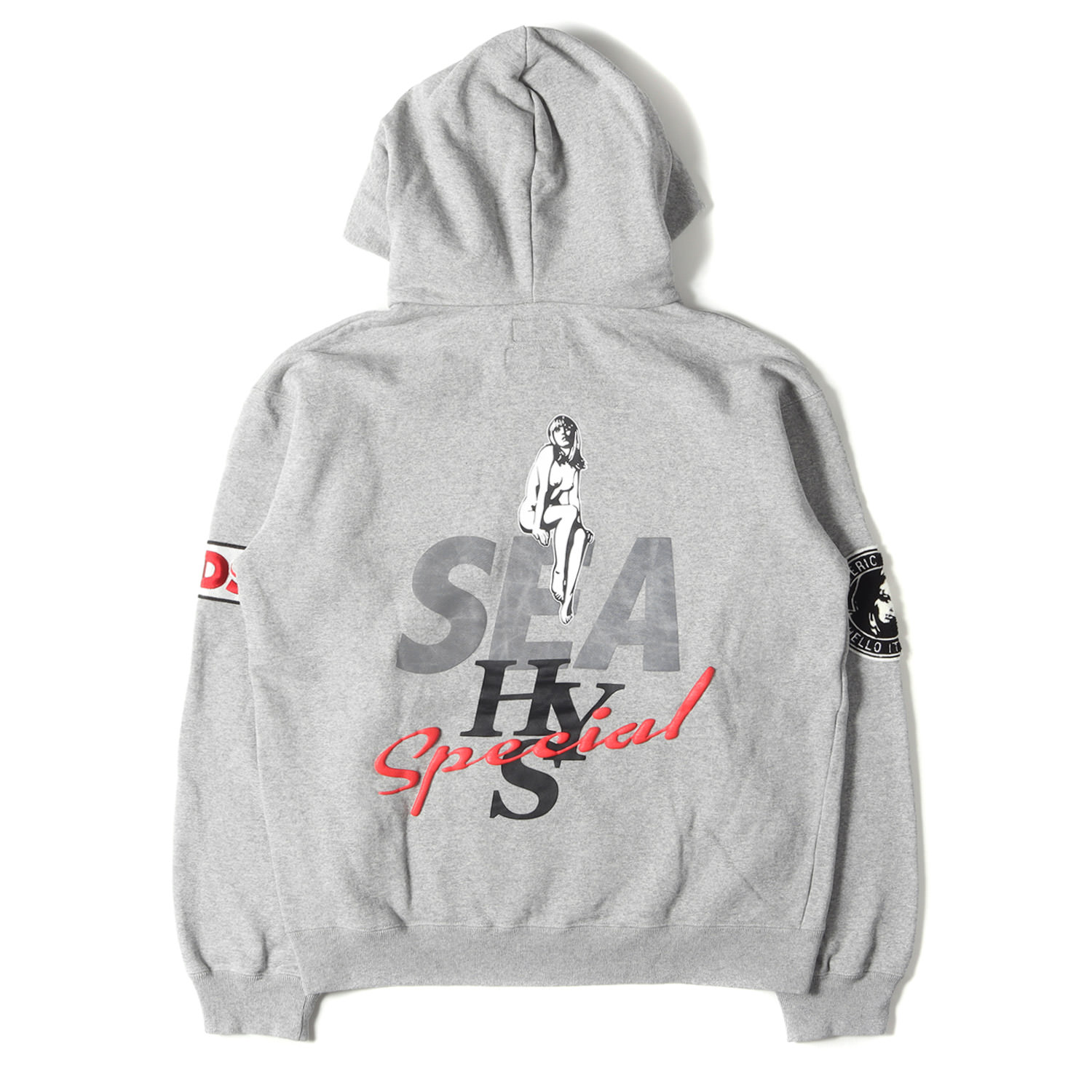 楽天市場】WIND AND SEA ウィンダンシー パーカー サイズ:M HYSTERIC