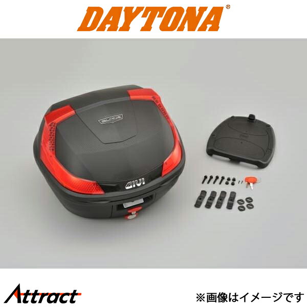 GIVI(ジビ) バイク用 リアボックス モノロック 37L BLADEシリーズ B37N