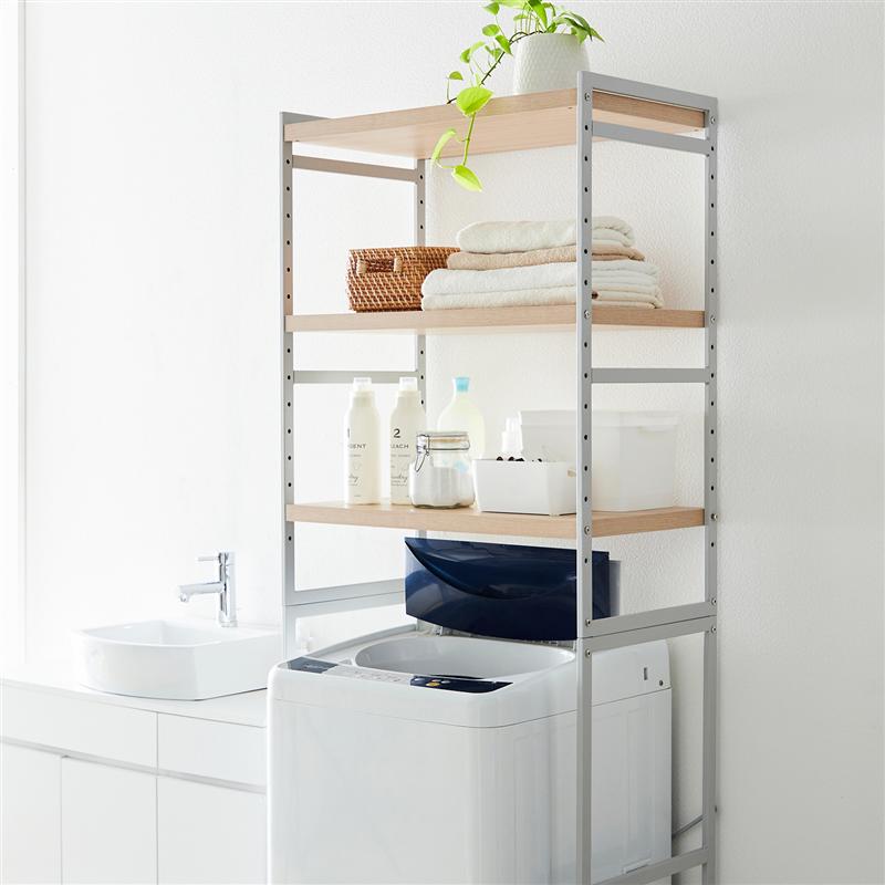 楽天市場】すっきり見え ランドリーラック | 幅71.5cm 奥行40.5cm 高さ