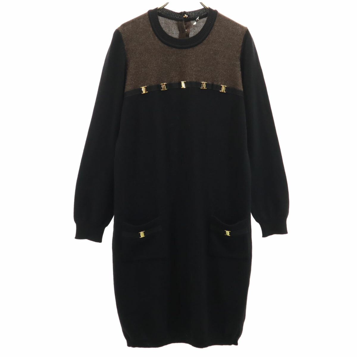 楽天市場】フェラガモ ニット ワンピースの通販