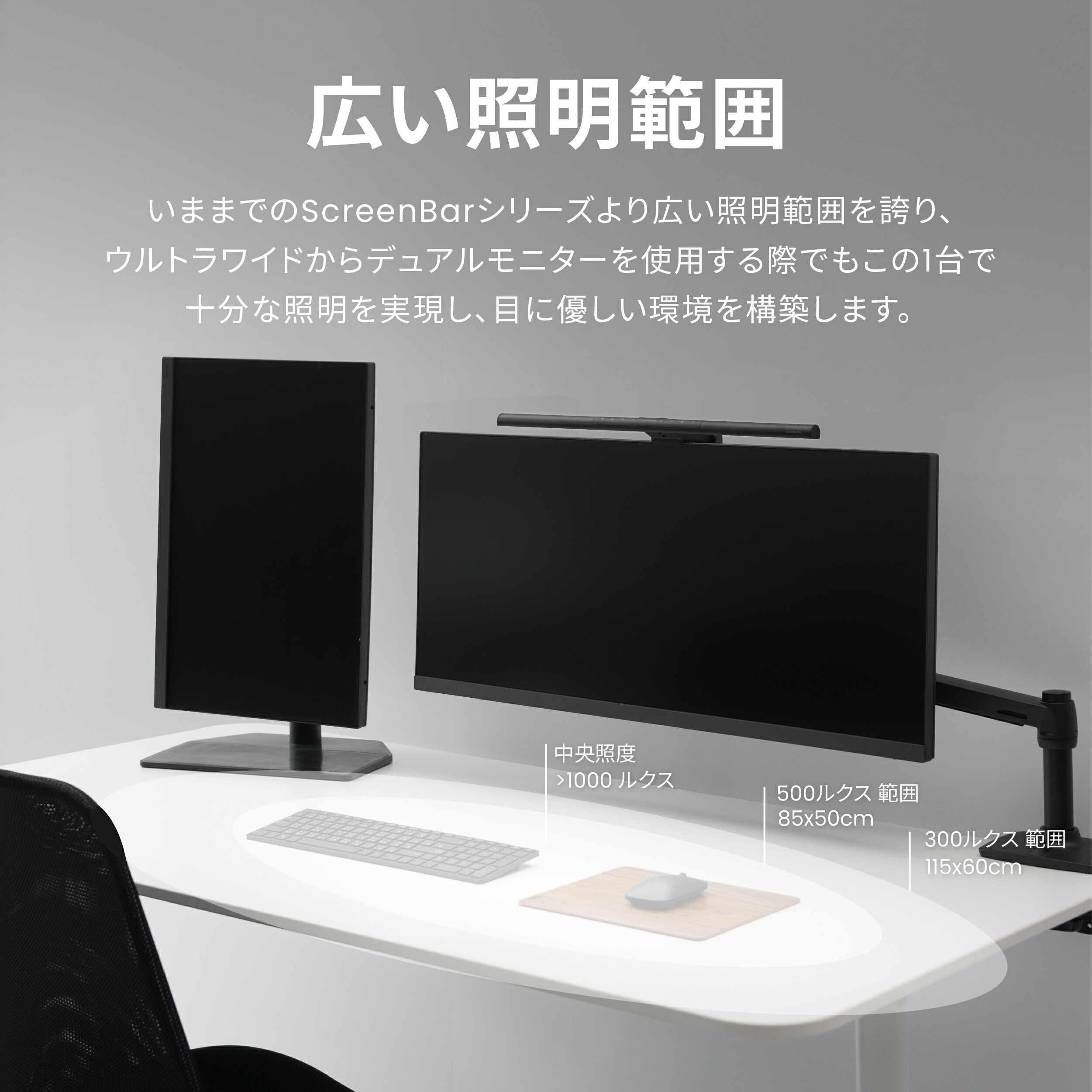 楽天市場】【BenQ公式店】BenQ ScreenBar Pro スクリーンバーモニター