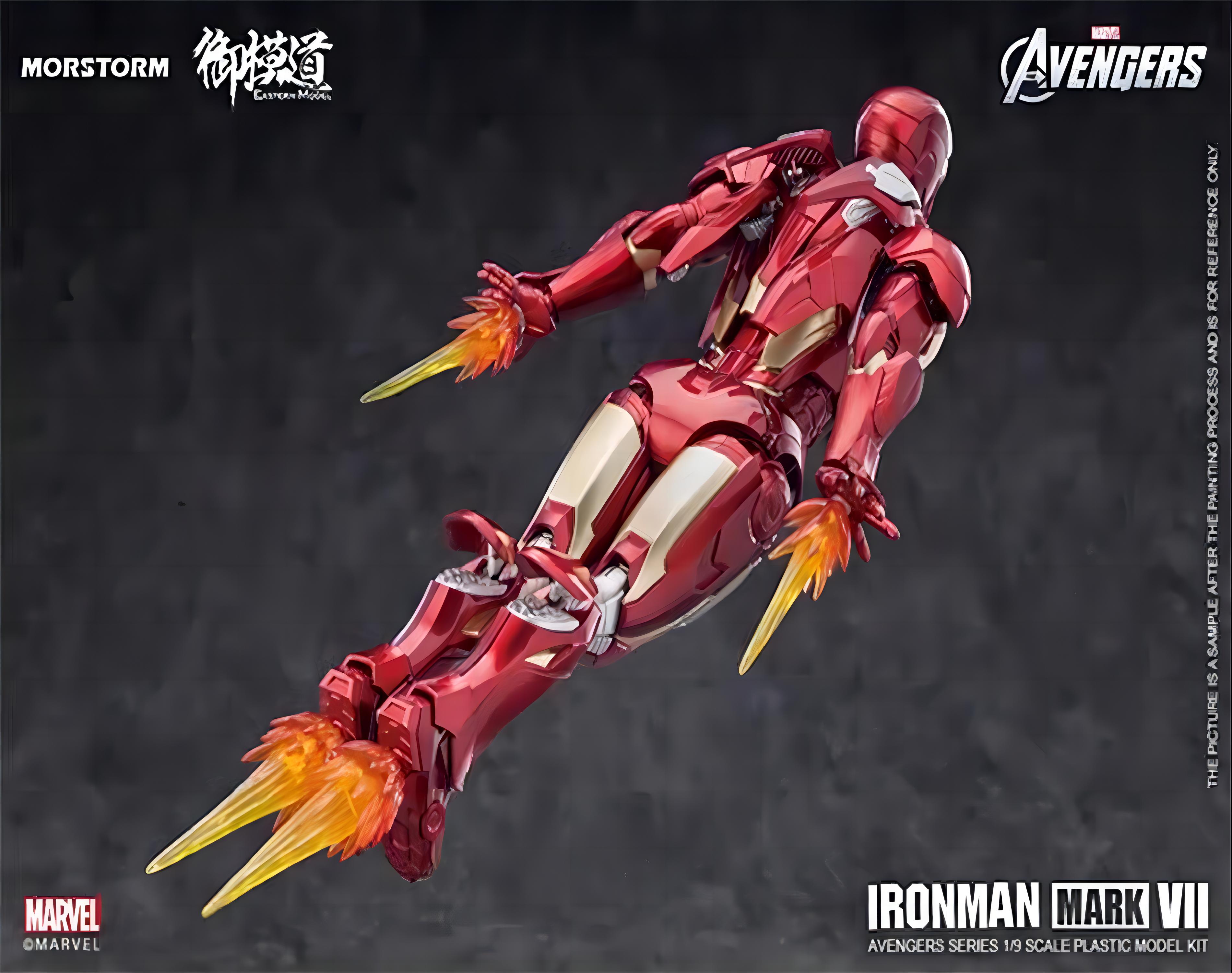 楽天市場】御模道 MK7 1/9 映画 アニメ アイアンマン プラモデル 組立
