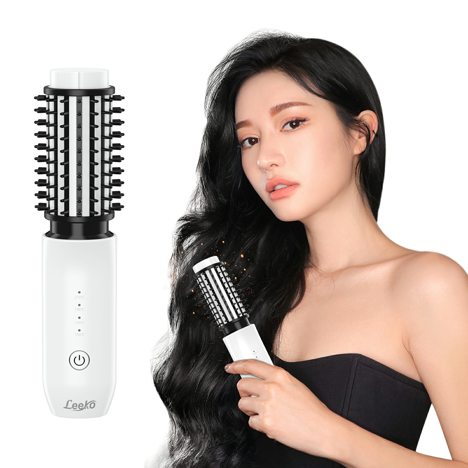 楽天市場】【韓国Leeko 2025最新型・サロン級ツヤ髪】 ヒートブラシ