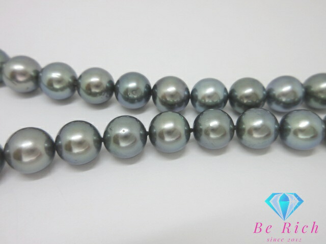 楽天市場】田崎真珠 TASAKI K14 WG 南洋 黒蝶 真珠 9.3 - 11.4mm 珠