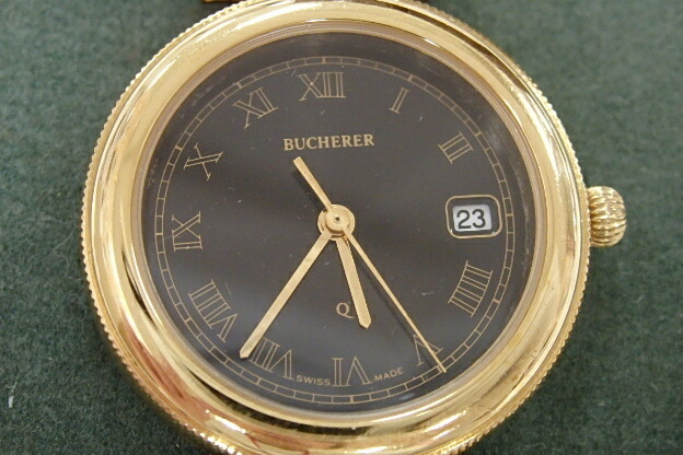 楽天市場】美品 ブッフェラー BUCHERER レディース ウォッチ 腕時計 GP
