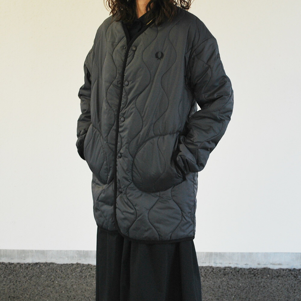 楽天市場】キルティングライナージャケット フレッドペリー レディース