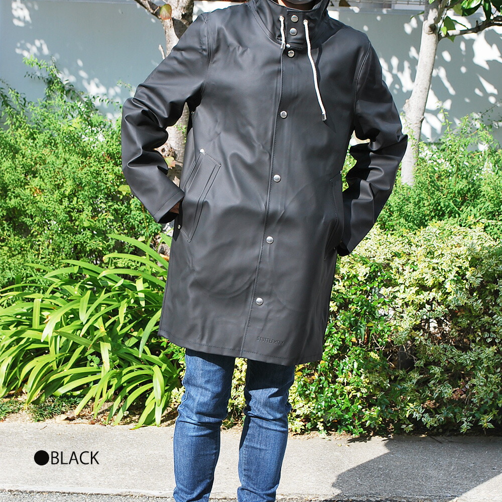 楽天市場】レインコート レディース Stutterheim ストゥッテルハイム