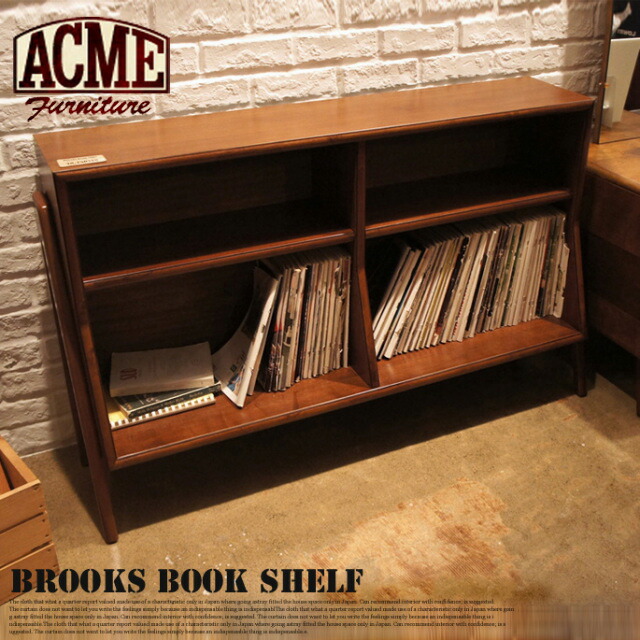 楽天市場】ブックシェルフ ACME Furniture BROOKS BOOK SHELF : 家具