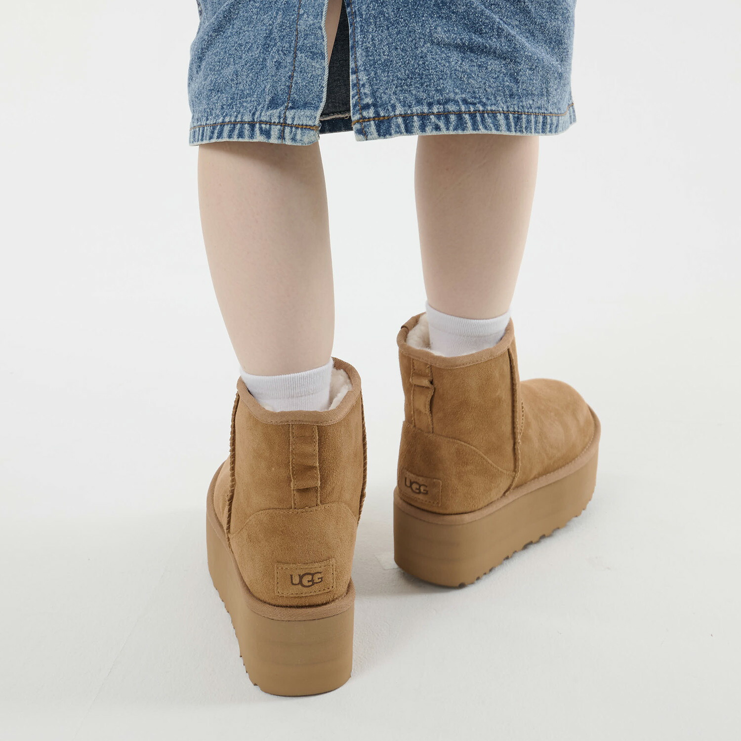 楽天市場】UGG WCLASSIC MINI PLATFORM アグ ムートンブーツ