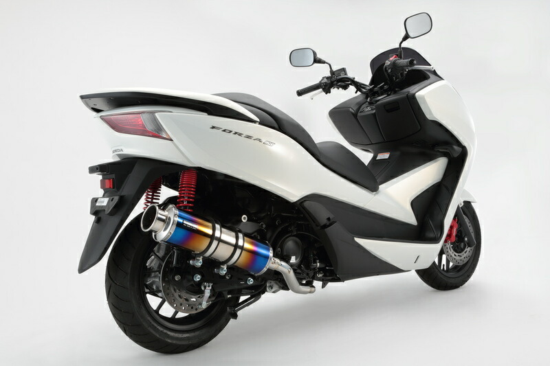 楽天市場】フォルツァSi（FORZA）MF12 SS400ヒートチタンマフラー SP