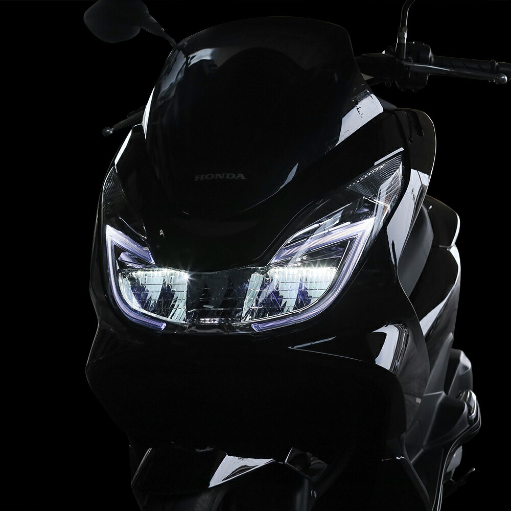 楽天市場】バイクパーツセンター PCX125/150 JF56/KF18 ヘッドライト