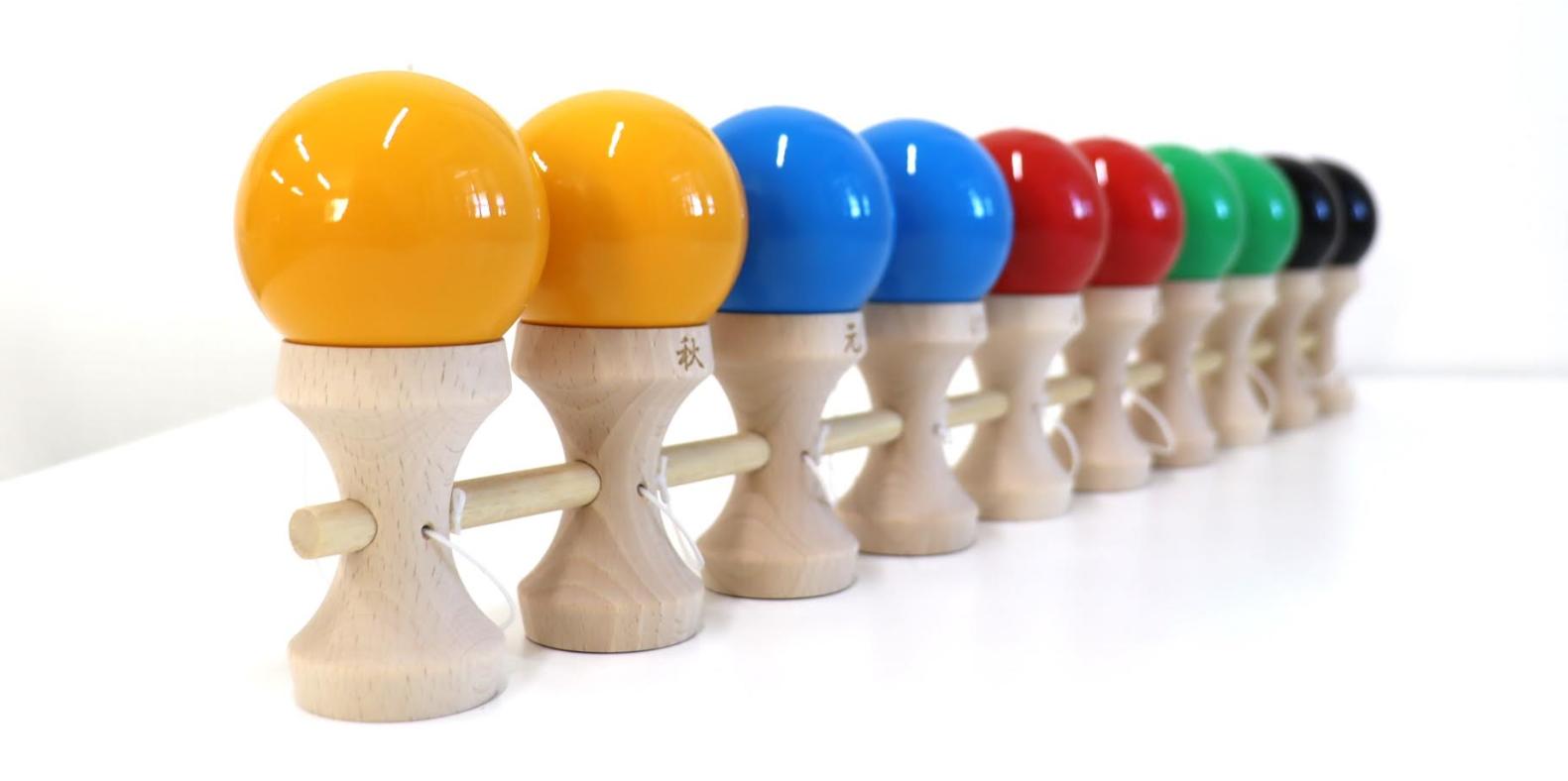 楽天市場】10連けん玉 山形工房 日本けん玉協会認定 ブナ : 美健ストア