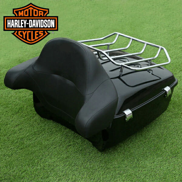 楽天市場】ハーレー キングツアーパック バックレスト ラゲッジラック