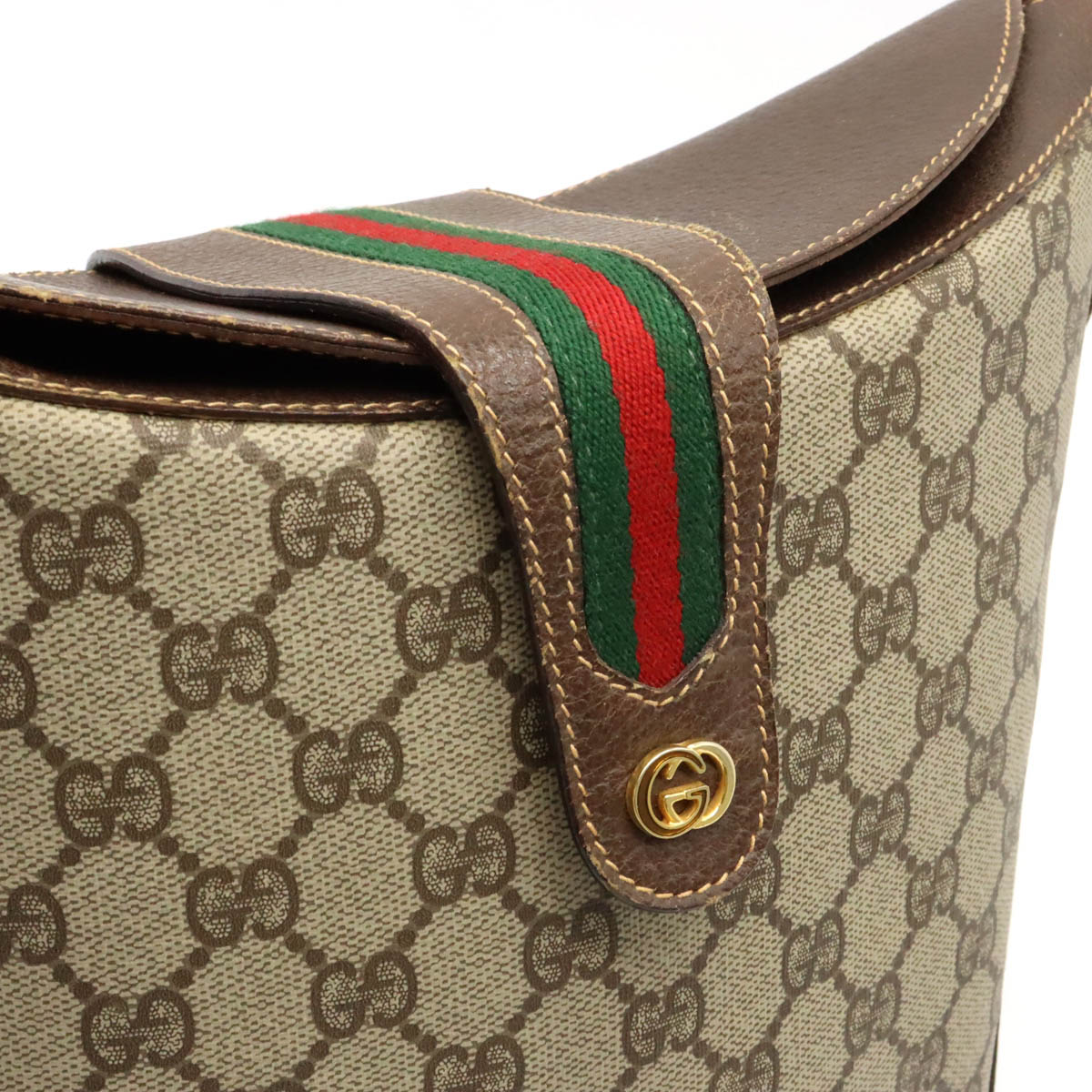 楽天市場】【バッグ】GUCCI グッチ オールドグッチ GGプラス シェリー