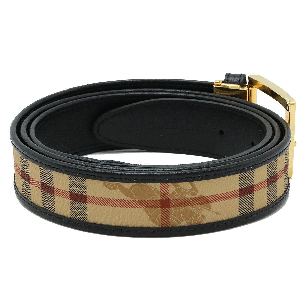 楽天市場】BURBERRY バーバリー ベルト ノバチェック チェック柄