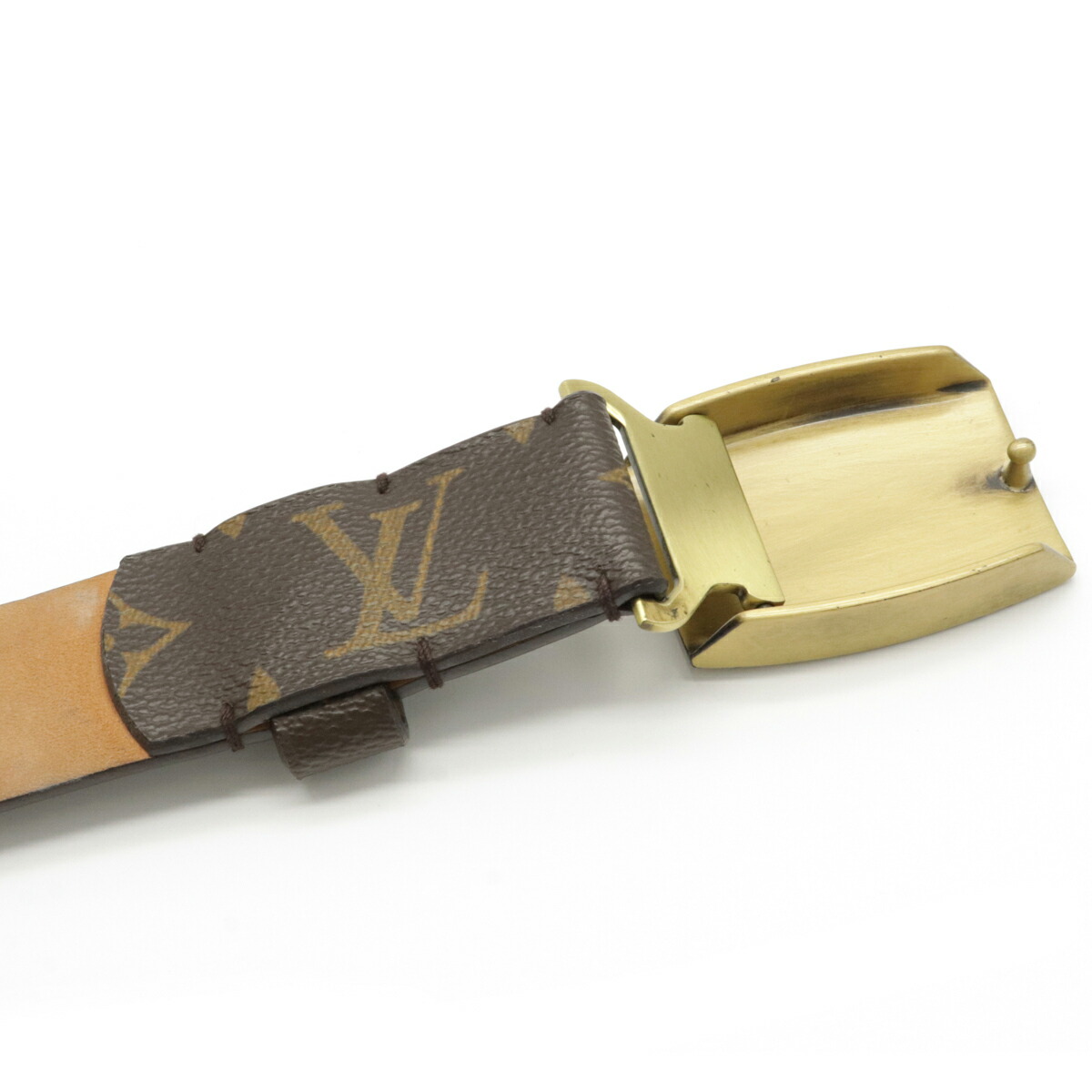 楽天市場】LOUIS VUITTON ルイ ヴィトン モノグラム サンチュール