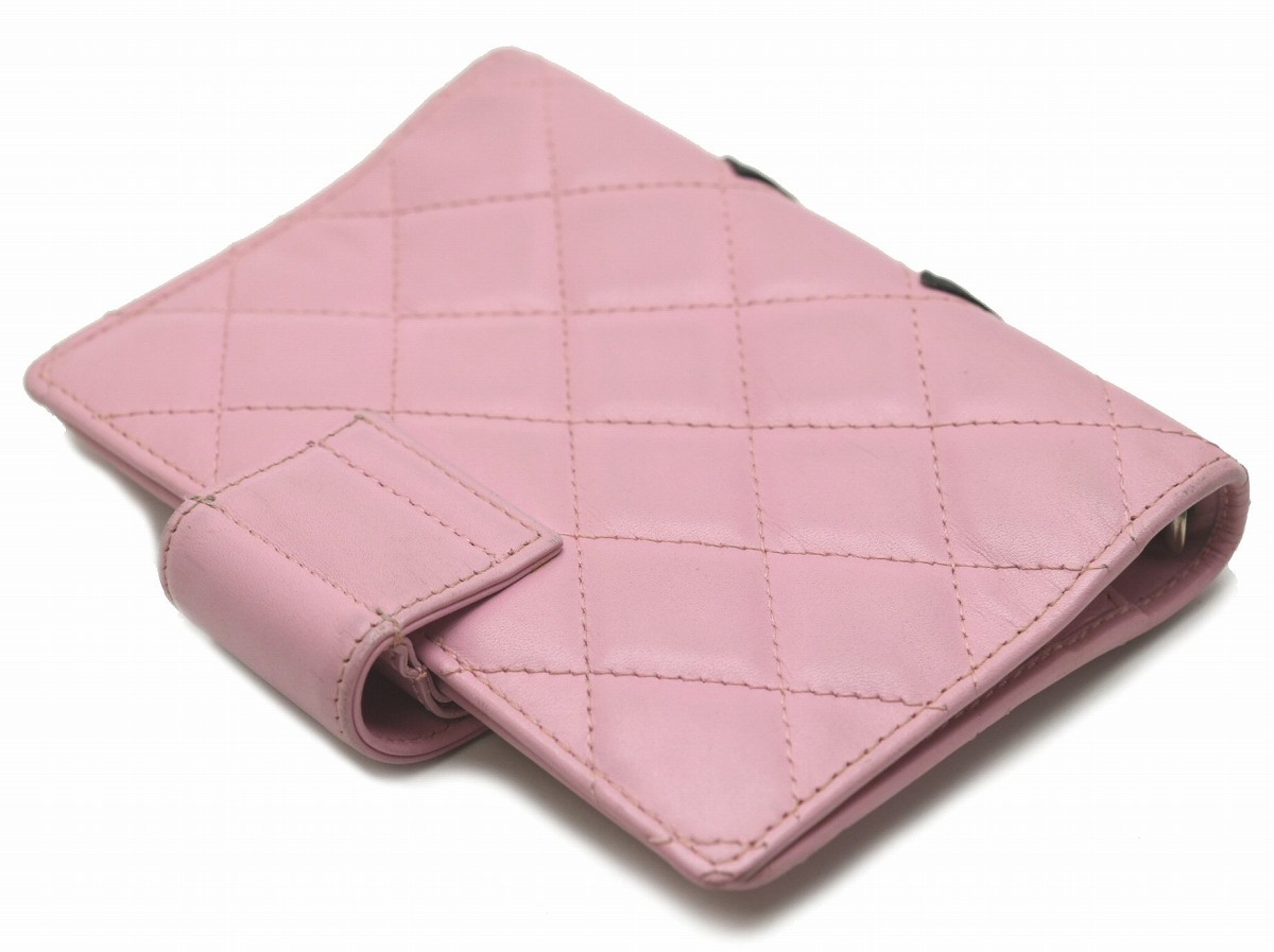 楽天市場】CHANEL シャネル カンボンライン 手帳カバー 6穴式 システム