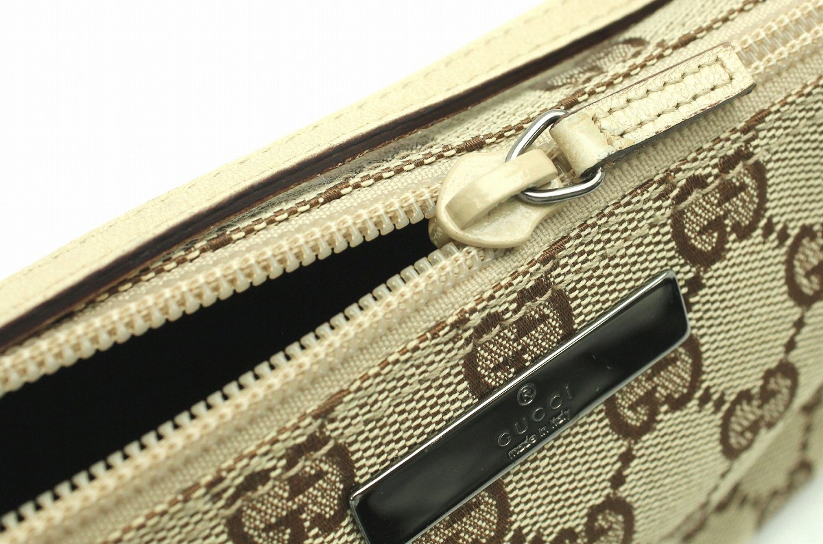 楽天市場】【バッグ】GUCCI グッチ GGキャンバス アクセサリーポーチ
