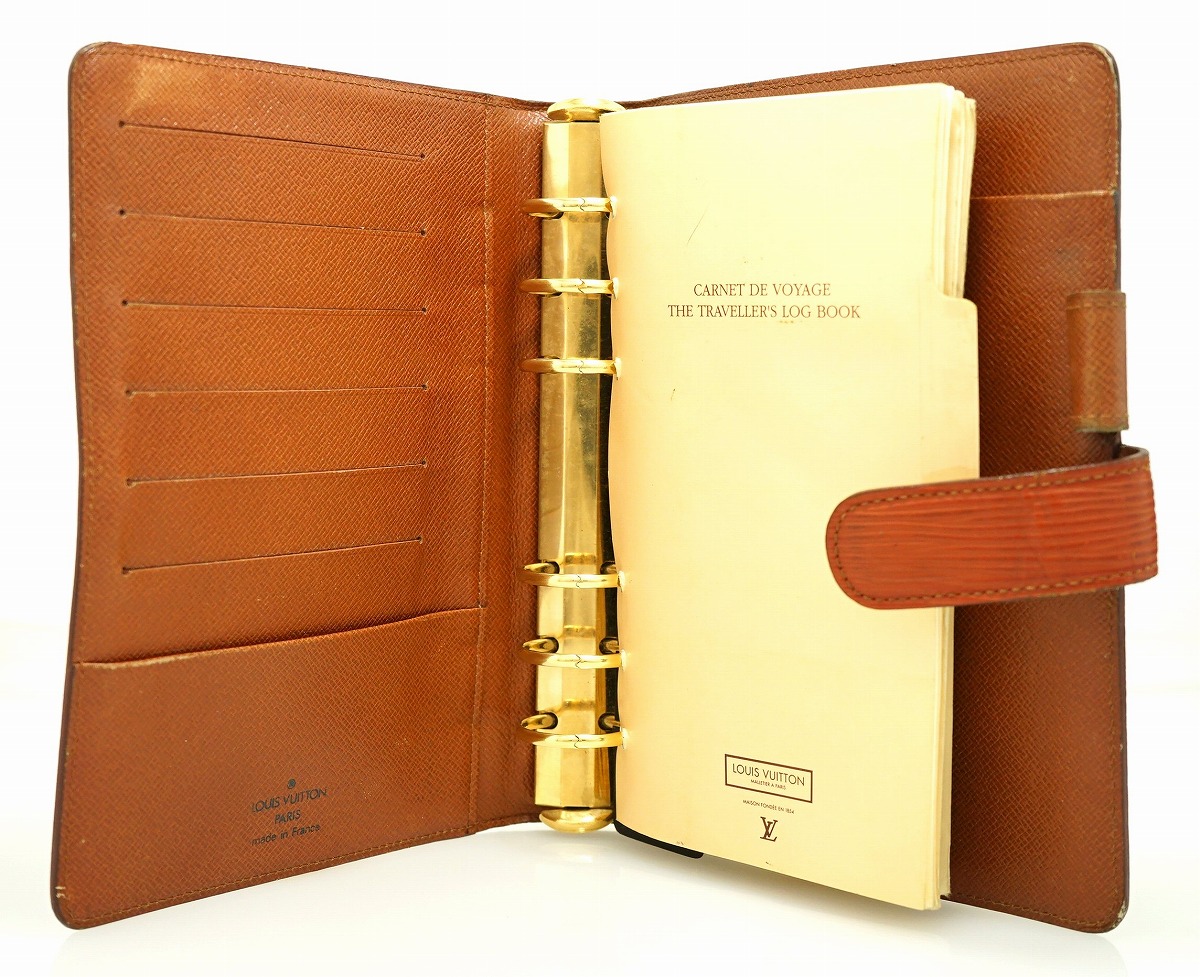 楽天市場】LOUIS VUITTON ルイ ヴィトン エピ アジェンダMM 手帳カバー