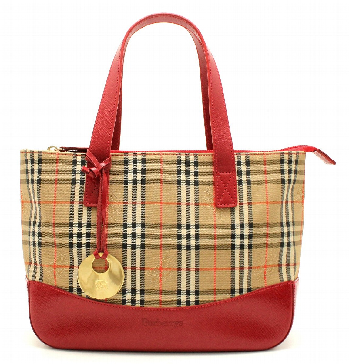 楽天市場】【バッグ】BURBERRY バーバリー ノバチェック ハンドバッグ