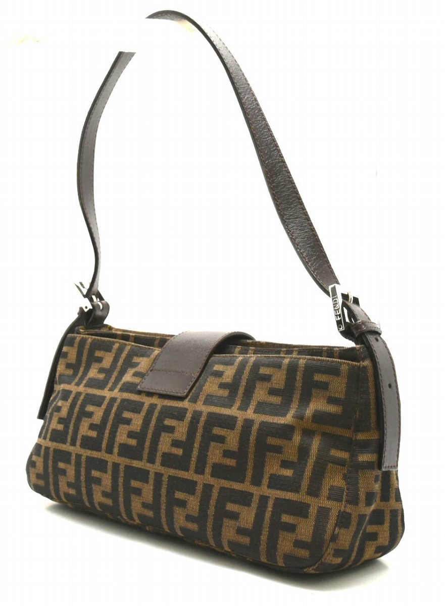 楽天市場】【バッグ】FENDI フェンディ ズッカ柄 セミショルダー ワン
