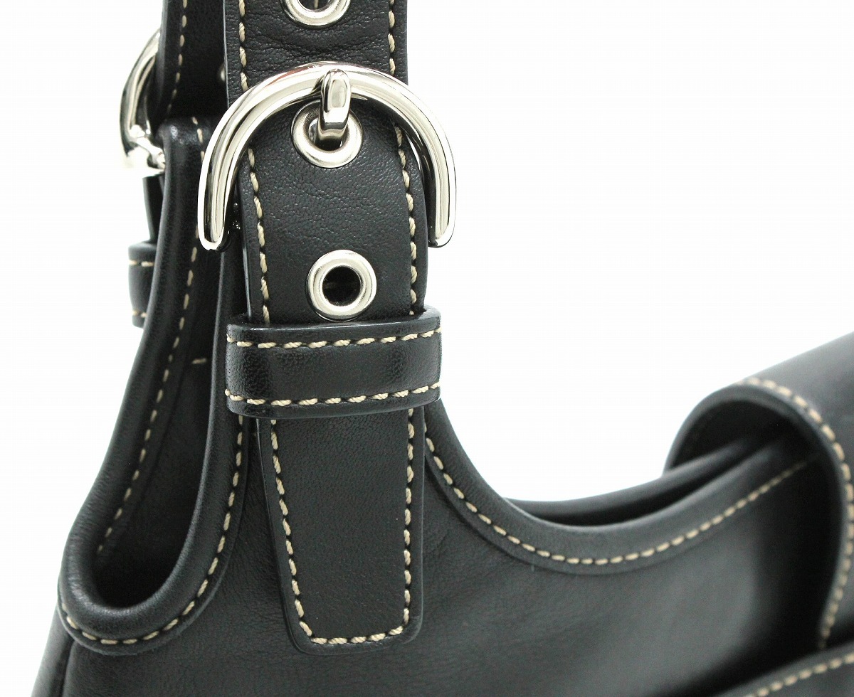 楽天市場】【バッグ】COACH コーチ ソーホー レザー バックル ホーボー