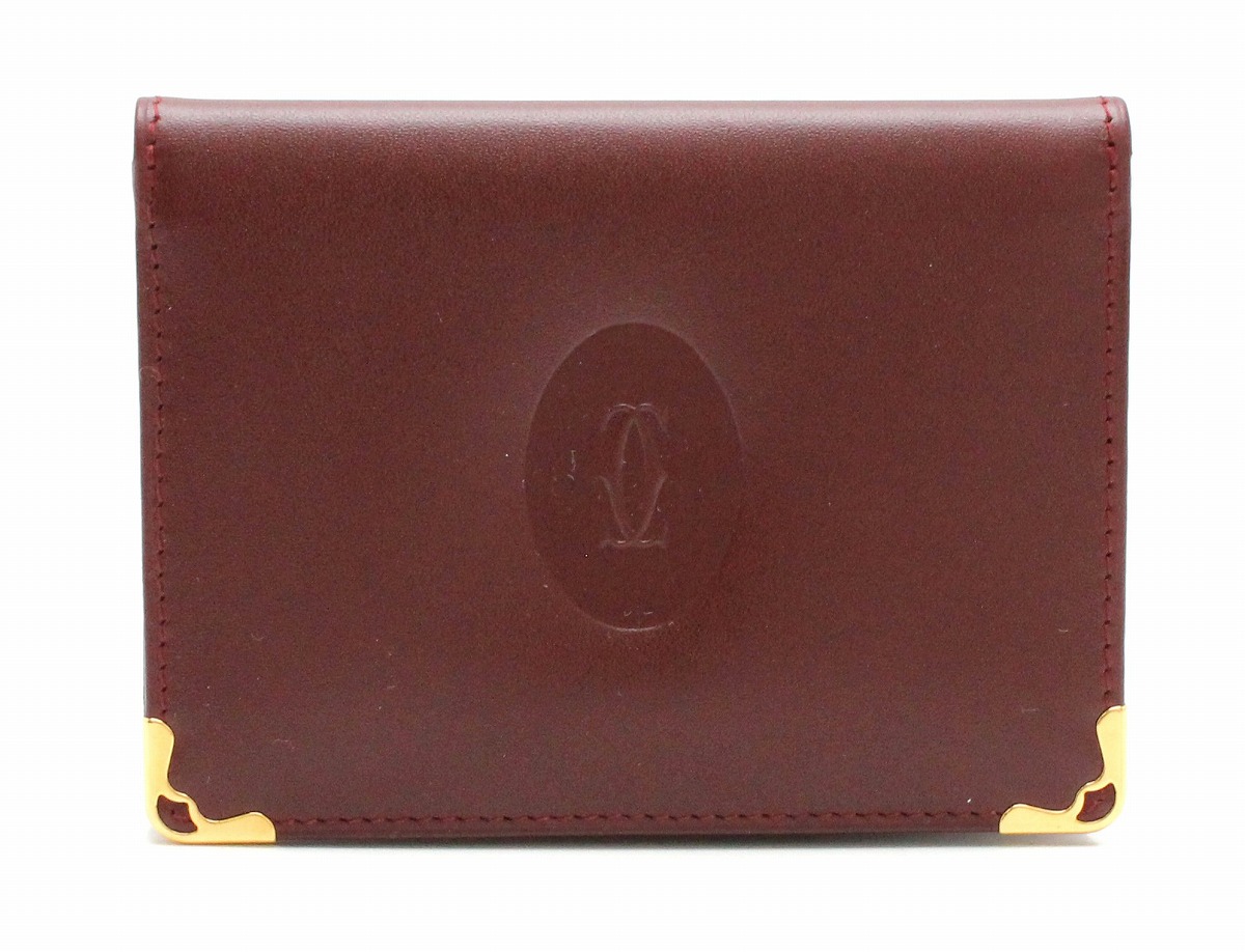 楽天市場】【新品未使用品】Cartier カルティエ マストライン カード