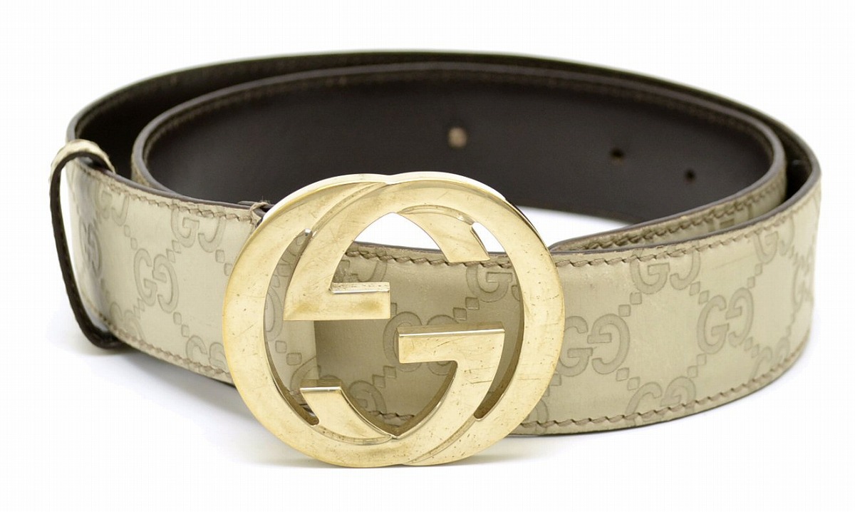 楽天市場】GUCCI グッチ グッチシマ インターロッキング Gバックル