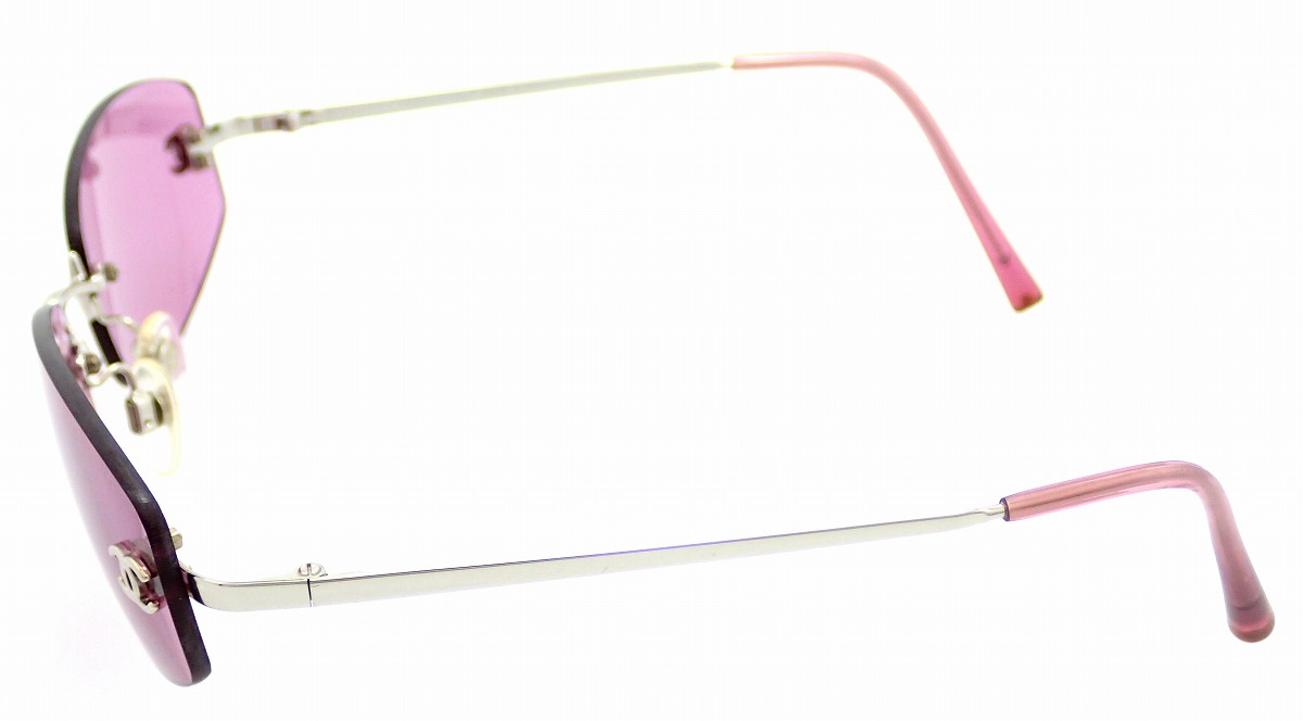 シャネル CHANEL メガネフレーム ココマーク 紫系 3013 c510 シャネル