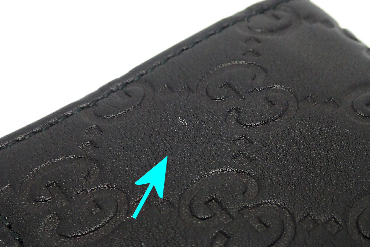 楽天市場】GUCCI グッチ グッチシマ GG柄 レザー カードケース パス