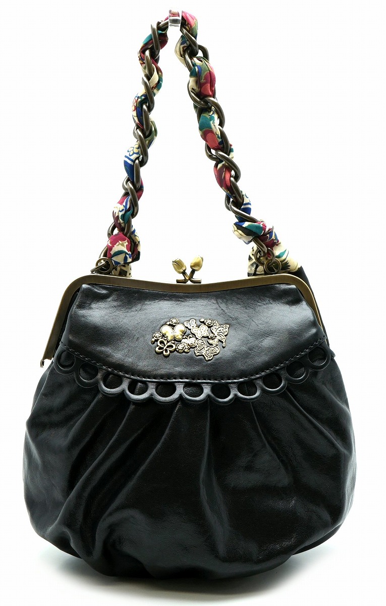 楽天市場】【バッグ】ANNA SUI アナ スイ アナスイ がま口 ショルダー