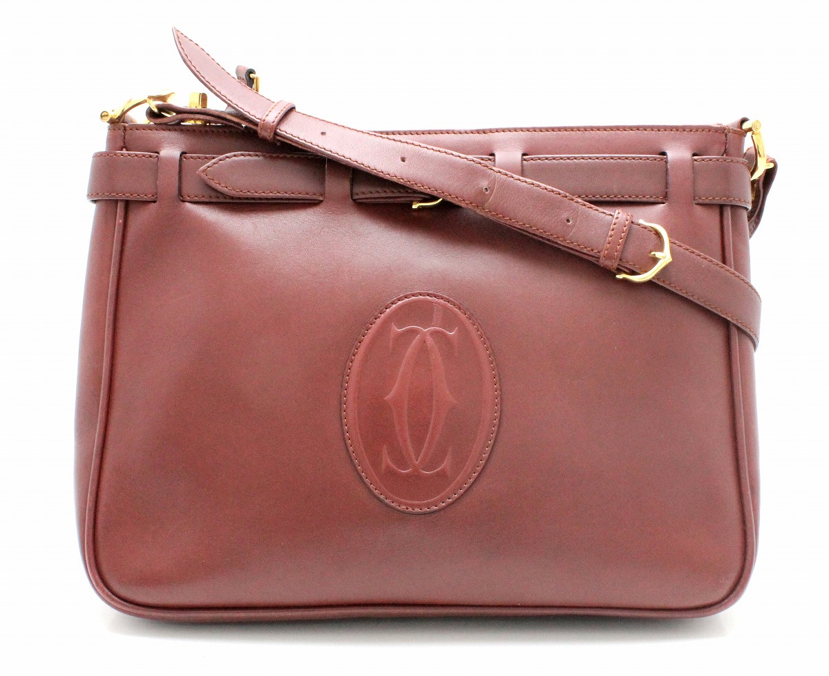 楽天市場】【バッグ】Cartier カルティエ マスト ドゥ カルティエ