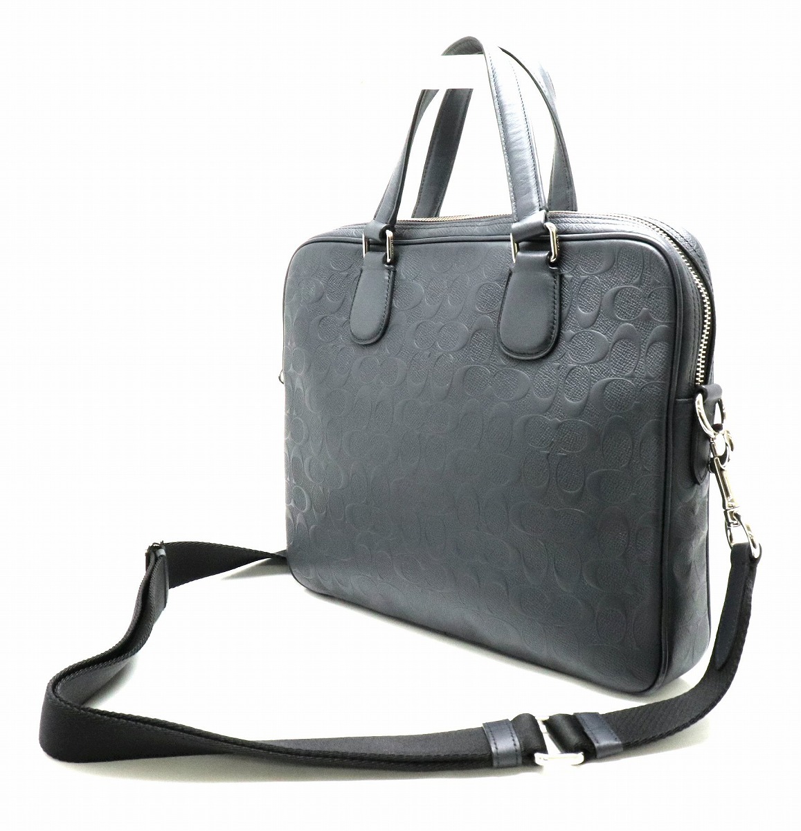 楽天市場】【バッグ】COACH コーチ シグネチャー ハドソン スリム