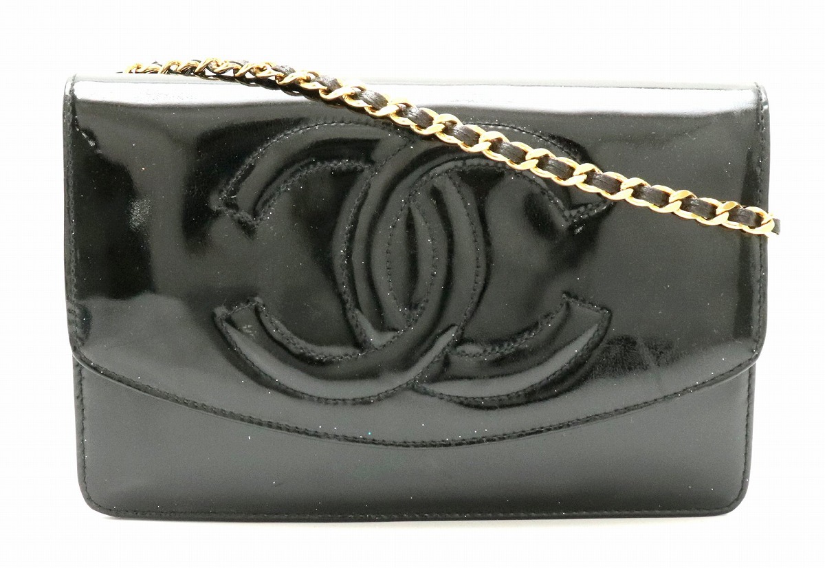 楽天市場】【財布】CHANEL シャネル ココマーク チェーンウォレット