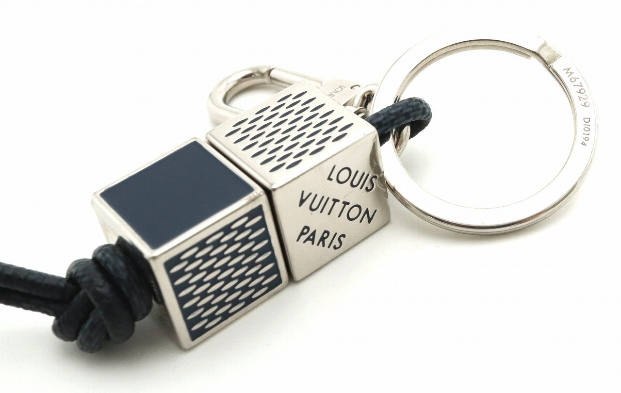 楽天市場】LOUIS VUITTON ルイ ヴィトン ダミエ ダイス キーホルダー