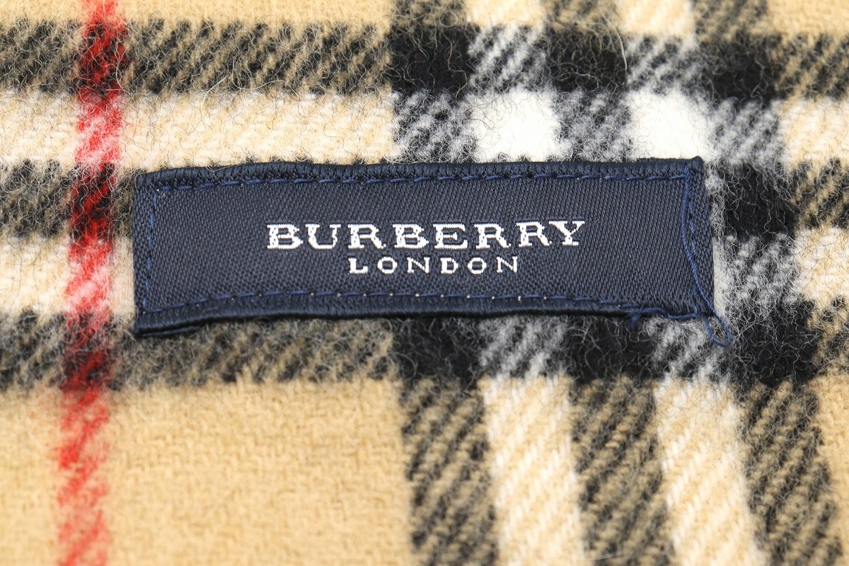 楽天市場】【アパレル】BURBERRY バーバリー ロンドン ひざ掛け