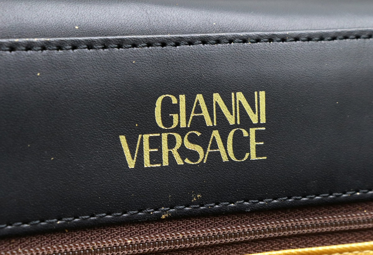 楽天市場】【バッグ】VERSACE ヴェルサーチ ハンドバッグ レオパード柄
