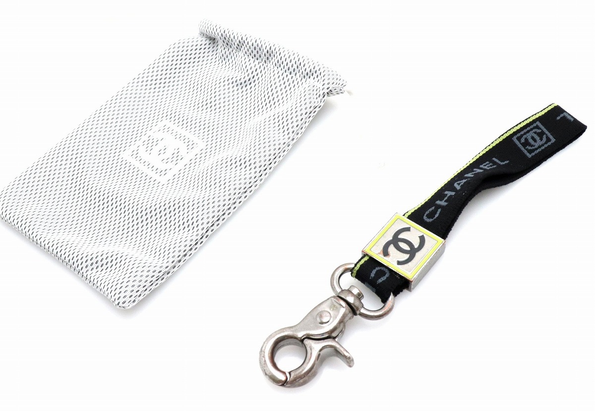 楽天市場】CHANEL シャネル スポーツライン ココマーク キーリング