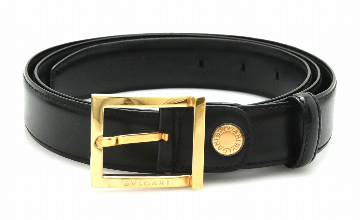 楽天市場】BVLGARI ブルガリ ベルト メンズ レザー #113 黒 ブラック