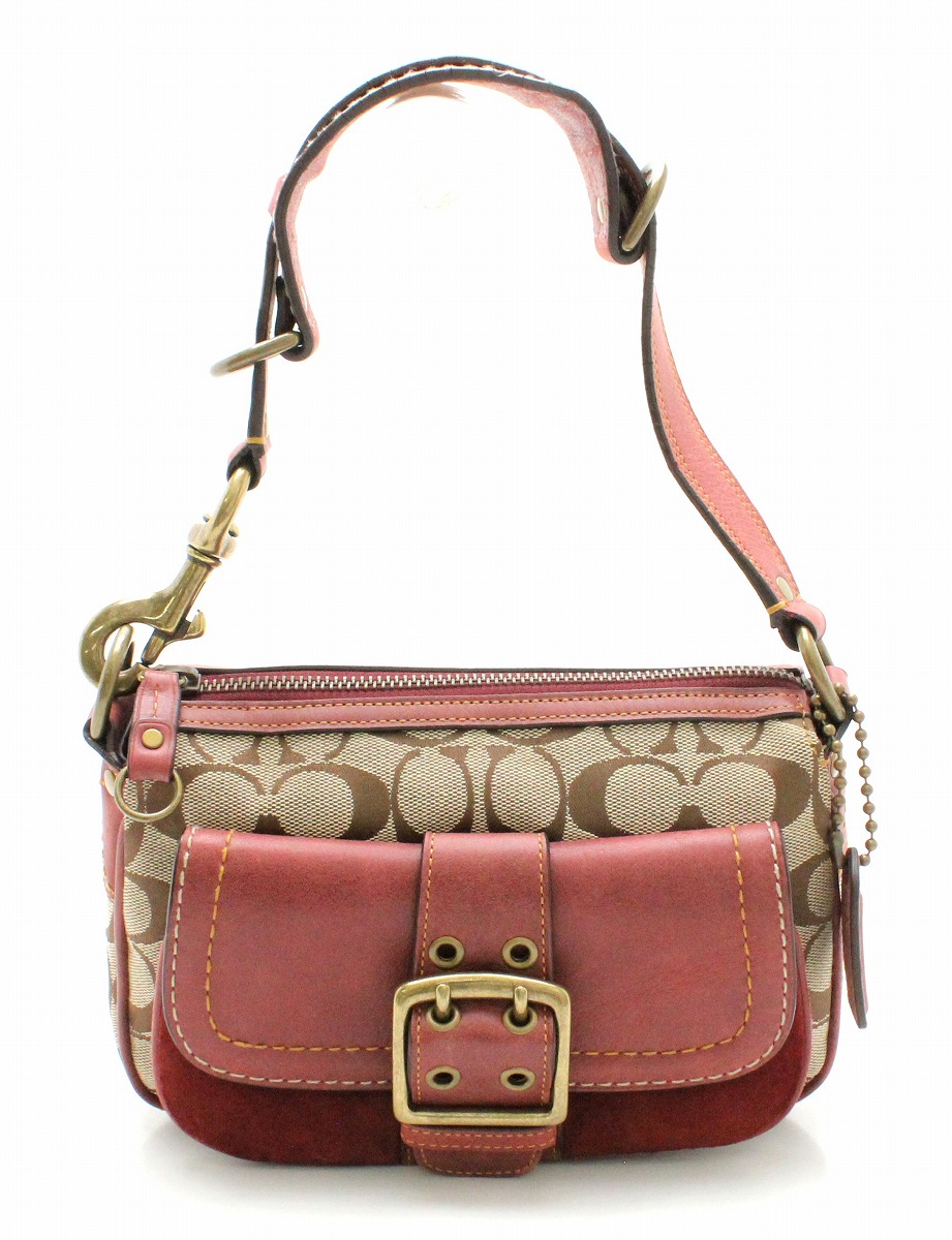 楽天市場】【バッグ】COACH コーチ シグネチャー ショルダーバッグ