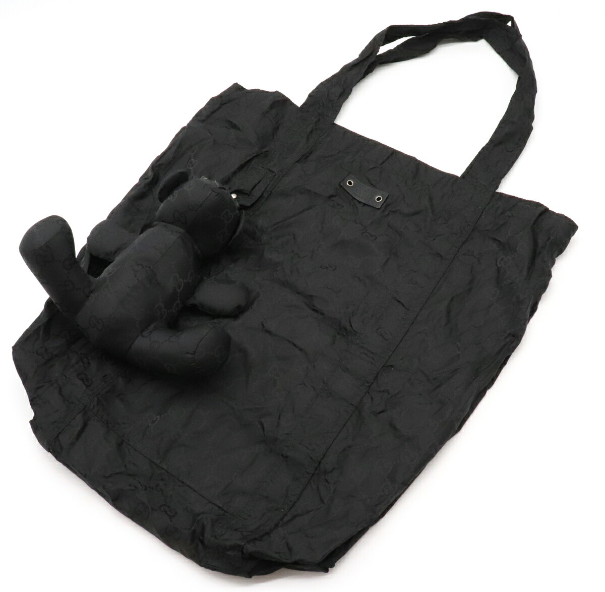 楽天市場】【バッグ】GUCCI グッチ GGナイロン テディベア クマ トート