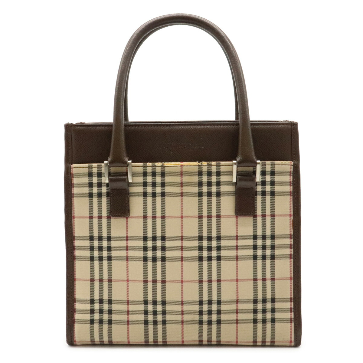 楽天市場】【バッグ】BURBERRY バーバリー ノバチェック ハンドバッグ