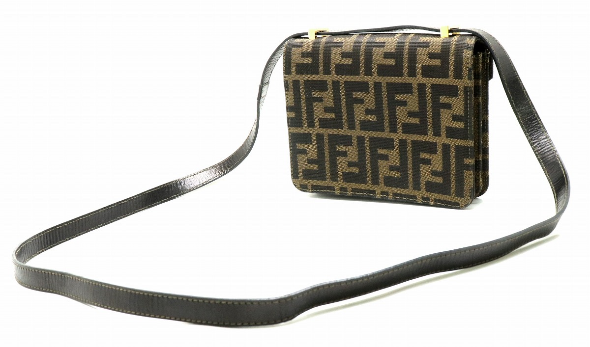 楽天市場】【バッグ】FENDI フェンディ ズッカ柄 ショルダーバッグ
